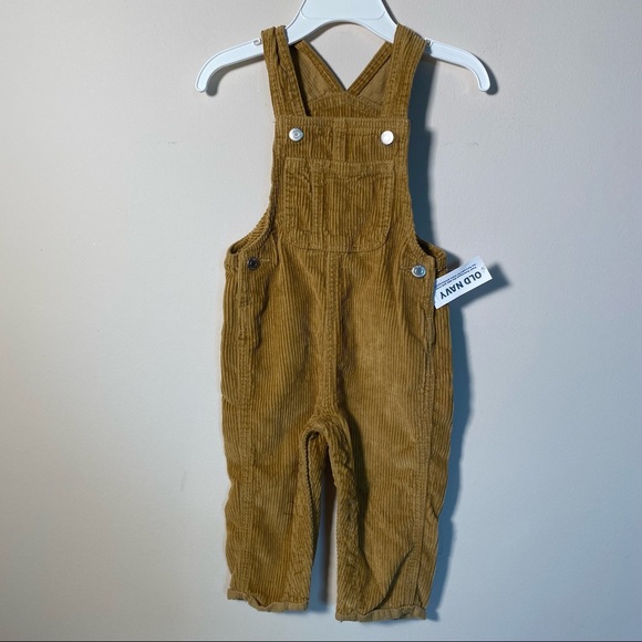 Old Navy Other - Old Navy Toddler Brown Corduroy Overall Size 12-18 M New